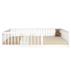 Peuterbed Colorfull Home Vloerbed 80x160 White