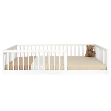 Peuterbed Colorfull Home Vloerbed 80x160 White