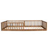 Kinderbed Colorfull Home Vloerbed 90x200 Walnut