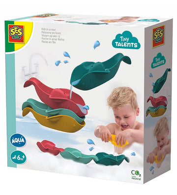 SES Creative Badspeelgoed - Vis op streep - SES Creative - OneSize - Badspeelgoed