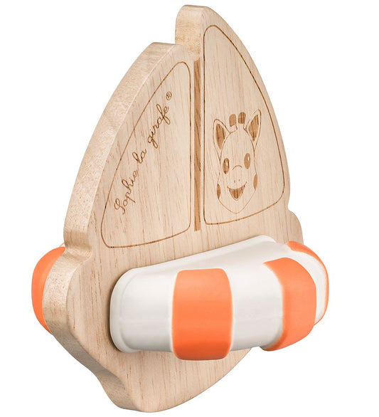 Sophie la Girafe Badspeelgoed - So Pure - Boot - Hout/Rubber - Sophie la Girafe - OneSize - Badspeelgoed