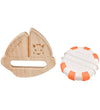 Sophie la Girafe Badspeelgoed - So Pure - Boot - Hout/Rubber - Sophie la Girafe - OneSize - Badspeelgoed