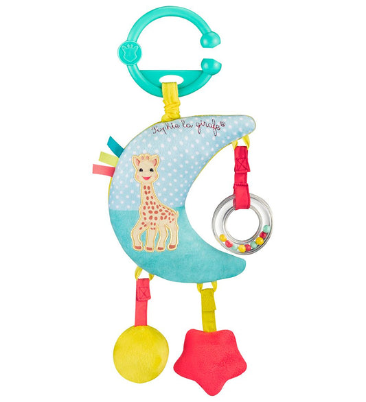 Sophie la Girafe Muziekmobiel - 29x18x8 cm - Maan - Multicolour  - Sophie la Girafe - OneSize - Muziekmobielen