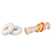 Sophie la Girafe Rammelaar - So Pure - Totem - Wit/Hout - Sophie la Girafe - OneSize - Ramelaren