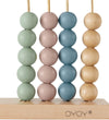 OYOY Telraam - Rainbow - Naturel - OYOY - OneSize - Activiteitenspeelgoed