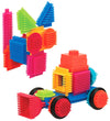 Bristle Blocks Koffer - 50 Onderdelen - Basic Bouwer - Bristle Blocks - OneSize - Blokken