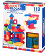 Bristle Blocks Bricks - 112 onderdelen - Basisbouwset - Bristle Blocks - OneSize - Blokken