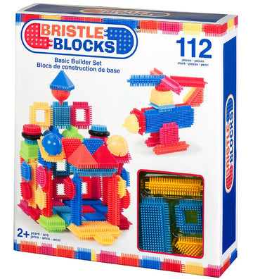 Bristle Blocks Bricks - 112 onderdelen - Basisbouwset - Bristle Blocks - OneSize - Blokken