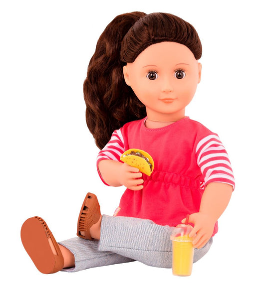 Our Generation Pop - 46 cm - Foodtruck Rayna - Our Generation - OneSize - Poppen
