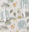Nørgaard Madsens Beddengoed - Baby - Beige m. Dieren - Nørgaard Madsens - Baby - Beddengoed - Baby