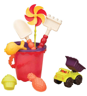 B. toys Emmerset - Rood - B. toys - OneSize - Zandspeelgoed