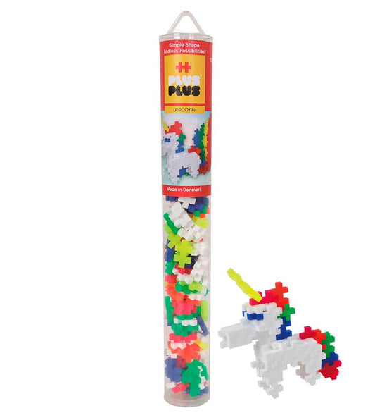 Plus-Plus - Eenhoorn - 100stk - Plus-Plus - OneSize - Blokken