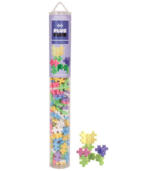 Plus-Plus - Pastel Mix - 100stk - Plus-Plus - OneSize - Blokken
