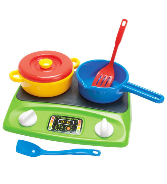 Dantoy Kookplaatset - My Little Kitchen - 6 Onderdelen - Dantoy - OneSize - Speelkeukens