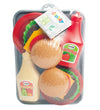 Dantoy Hamburgerset - 17 Onderdelen - Dantoy - OneSize - Speelgoedeten