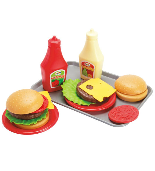 Dantoy Hamburgerset - 17 Onderdelen - Dantoy - OneSize - Speelgoedeten