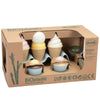Dantoy BIO Plastic Ijsset - 15 Onderdelen - Dantoy - OneSize - Speelgoedeten