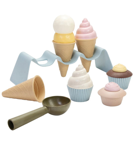 Dantoy BIO Plastic Ijsset - 15 Onderdelen - Dantoy - OneSize - Speelgoedeten