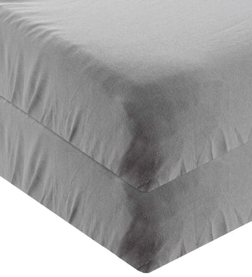 Leander Laken - 60x115 - 2-pack - Cool Grey - Leander - OneSize - Hoeslaken
