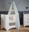 Leander Hoeslaken - 60x115 - 2-pack - Snow - Leander - OneSize - Hoeslaken