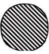 Play&Go Speelmat - Ø: 140 Cm - Strepen Black - Play&Go - OneSize - Speelmaten