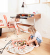 Play&Go Speelmat - Ø: 140 Cm - Rainbow - Play&Go - OneSize - Speelmaten