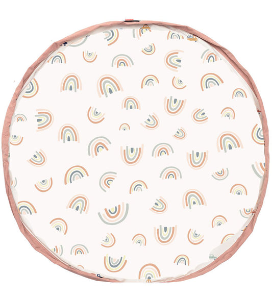 Play&Go Speelmat - Ø: 140 Cm - Rainbow - Play&Go - OneSize - Speelmaten