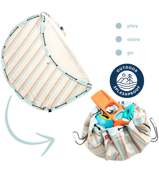 Play&Go Speelmat - Outdoor - Ø: 140 Cm - Strepen - Play&Go - OneSize - Speelmaten