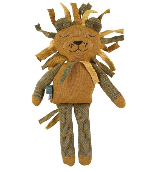 Smallstuff Knuffel - 30 cm - loefening Leo - Hazelnoot - Smallstuff - OneSize - Knuffels