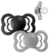 BIBS Supreme+ Fopspenen - Maat 1 - 2-pack - Symmetrisch - Cloud/ - BIBS - 0-6 mnd - Fopspenen