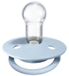 BIBS De Lux Fopspenen - 2-pack - Rond - Iron/Baby Blue - BIBS - 0-3 jaar - Fopspenen
