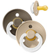 BIBS Colour Gloeiende spenen - Maat 1 - 2-pack - Rond - Vanilla/ - BIBS - 0-6 mnd - Fopspenen