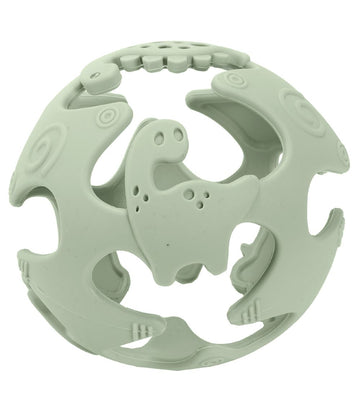 Tiny Tot Bijtbal - Silicone - Dusty Groen - Tiny Tot - OneSize - Bijtringen