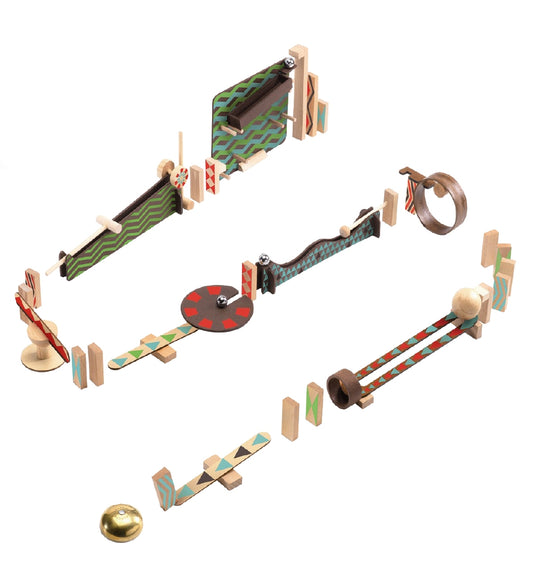 Djeco Knikkerbaan - 48 Onderdelen - Zig & Go - Hout - Djeco - OneSize - Knikkerbanen