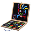 Djeco Magneten m. Koffer - Geo Bonhomme - Djeco - OneSize - Magnetisch speelgoed