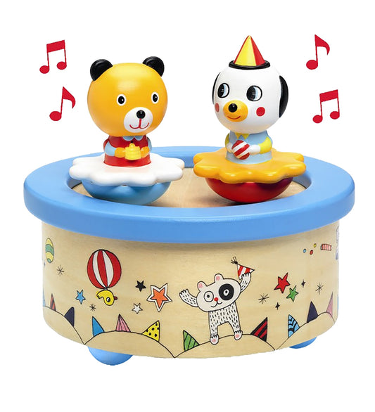 Djeco Muziekdoos - 12 cm - Hout - Verbeelding - Djeco - OneSize - Muziekdozen