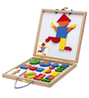 Djeco Magneten m. Koffer - 42 st. - Geovorm - Djeco - OneSize - Magnetisch speelgoed