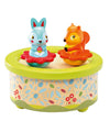 Djeco Muziekdoos - 12 cm - Hout - Vrienden - Djeco - OneSize - Muziekdozen