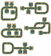Djeco Racebaan - 21 Bakstenen - Puzzel - Djeco - OneSize - Racebanen