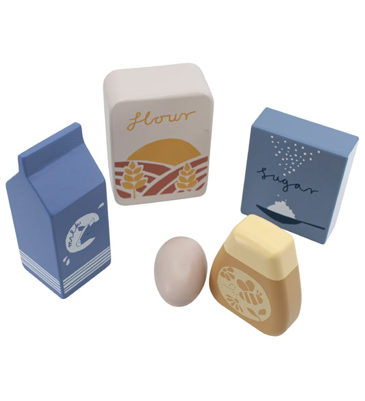 Sebra Speelgoedeten - Hout - Boodschappen - Sebra - OneSize - Speelgoedeten