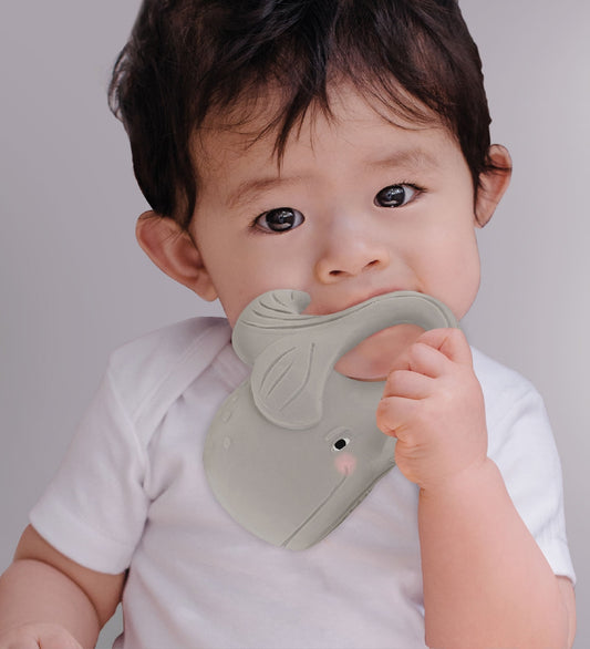 Hevea Bad Walvis - Gorm De Whale - Grijs - Hevea - OneSize - Badspeelgoed