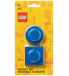 LEGO® Storage Magneten - 2 stk - Blauw - LEGO® Storage - OneSize - Magnetisch speelgoed