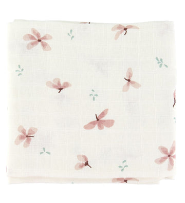 Cam Cam Wikkeldoek - Windbloem Crème - Cam Cam - OneSize - Wikkeldoeken