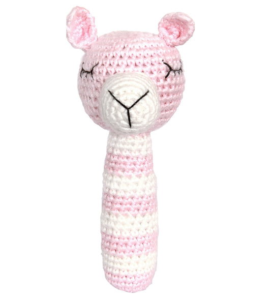 NatureZoo Rammelaar - Lama - Roze - NatureZoo - OneSize - Ramelaren