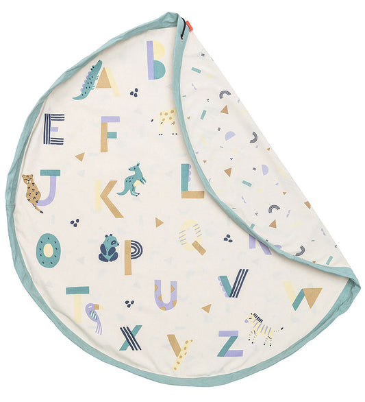 Play&Go Speelmat - Ø: 140 cm - Dierenalfabet - Play&Go - OneSize - Speelmaten