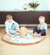 Play&Go Speelmat - Ø: 140 cm - Veggienummers - Play&Go - OneSize - Speelmaten