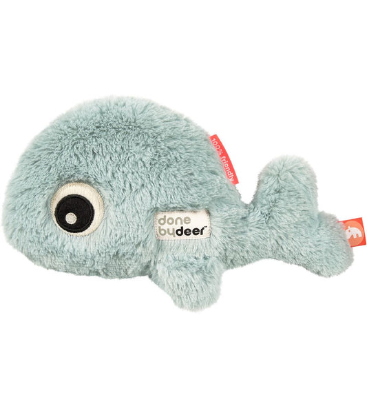 Done by Deer Knuffel - 24 cm - Wally - Blauw - Done by Deer - OneSize - Knuffels