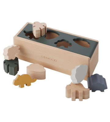 Liewood Vormenstoof - Beuken - Dino Mix - Liewood - OneSize - Vormenstoven
