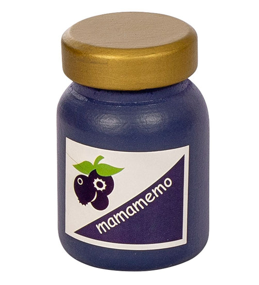 MaMaMeMo Speelgoedeten - Hout - Bosbessenjam - MaMaMeMo - OneSize - Speelgoedeten
