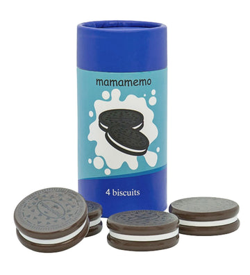 MaMaMeMo Speelgoedeten - Hout - Cacaokoekjes in Pak - MaMaMeMo - OneSize - Speelgoedeten